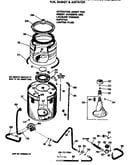 Tub, basket & agitator