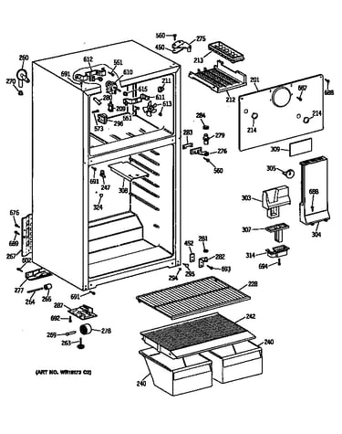 Cabinet/shelves
