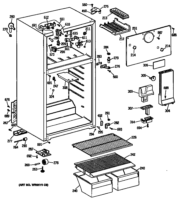 Cabinet/shelves