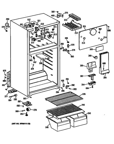 Cabinet/shelves
