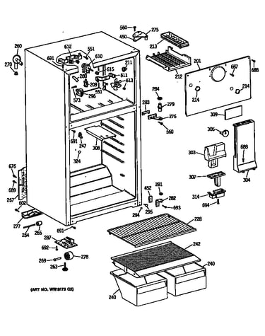 Cabinet/shelves
