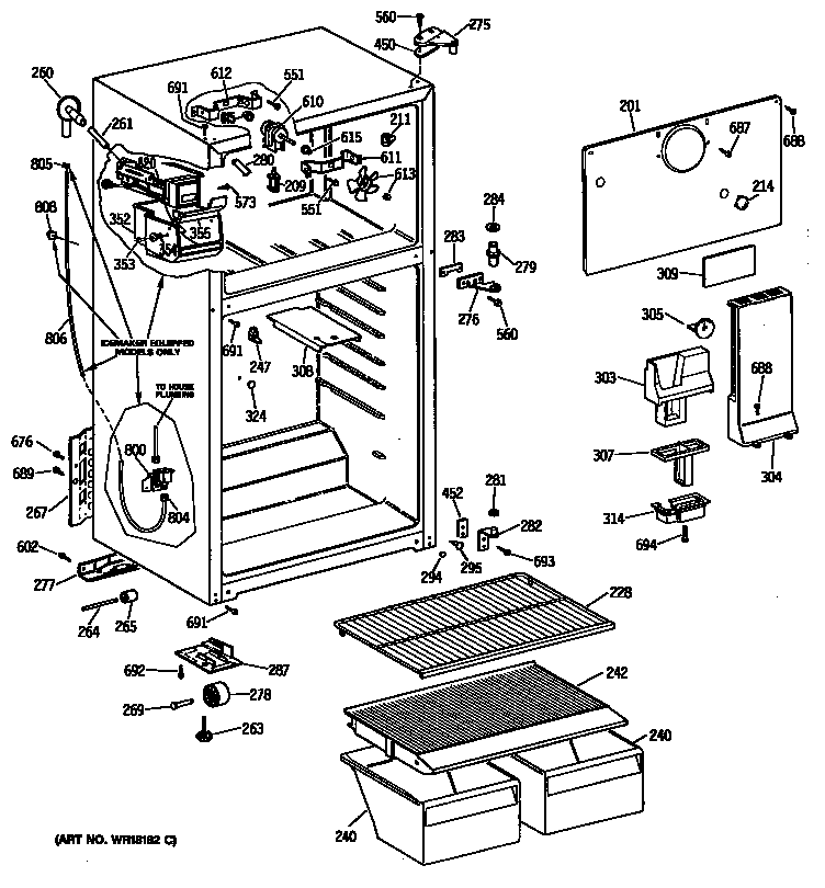 CABINET/SHELVES