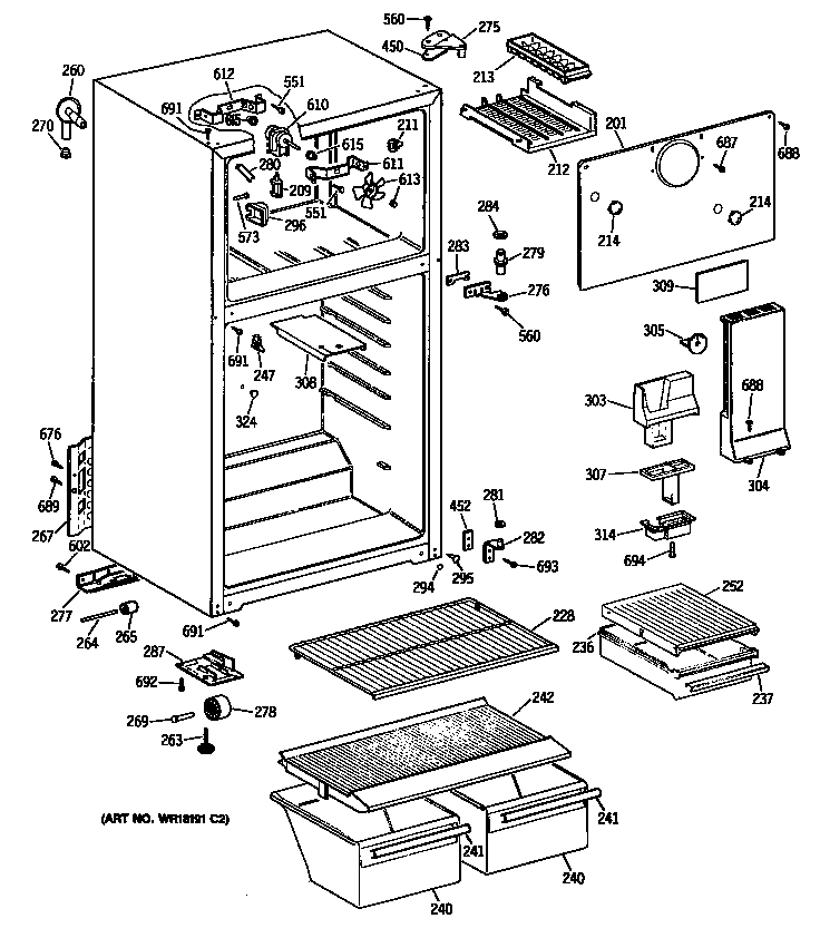 CABINET/SHELVES