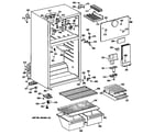 Hotpoint CTX16BYTBRWH cabinet/shelves diagram