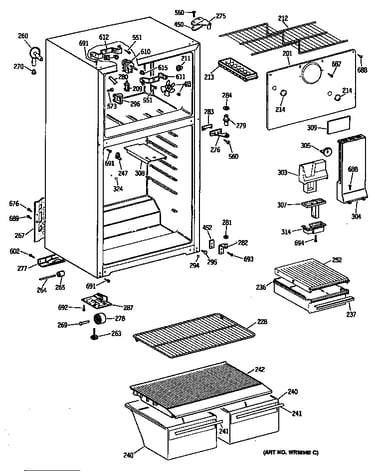 Cabinet/shelves