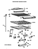 Compartment separator parts