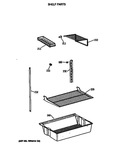 Shelf parts