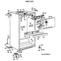 Hotpoint CTX18LASVLWH cabinet parts diagram
