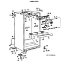Hotpoint CTX18LASVRAD cabinet parts diagram