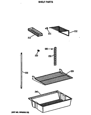 Shelf parts
