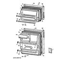 Hotpoint CTH16BYTFRWH doors diagram