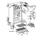 Hotpoint CTH16BYTFRWH cabinet/shelves diagram