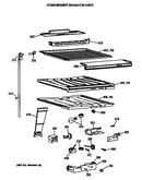 Compartment separator parts