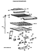 Compartment separator parts