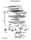 Compartment separator parts