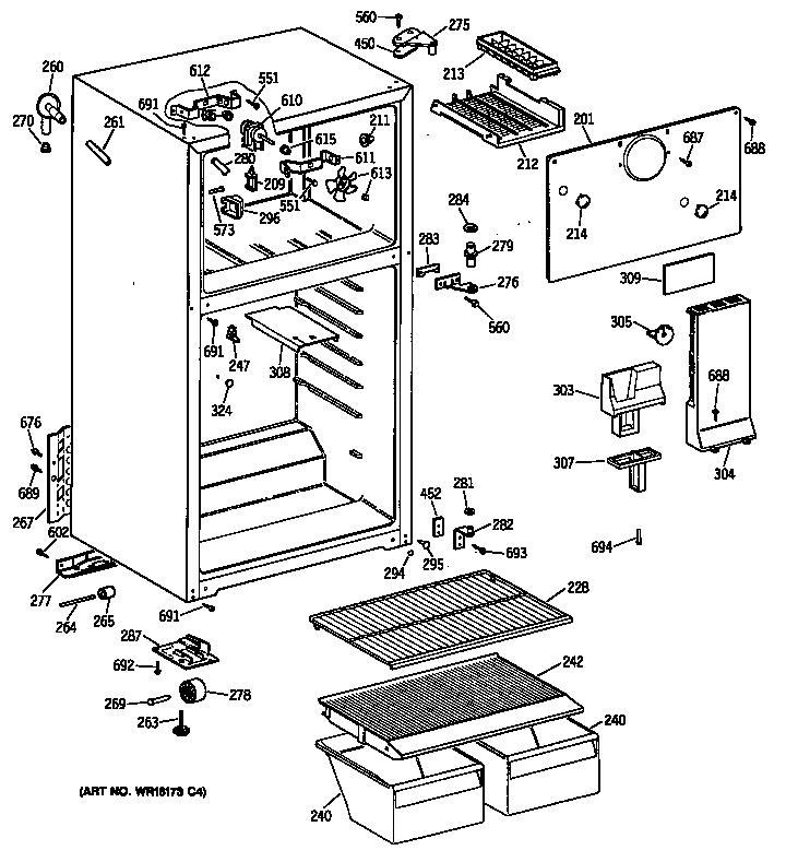 Cabinet/shelves