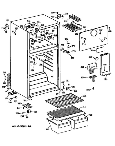 Cabinet/shelves