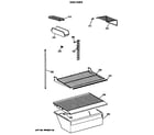 Hotpoint CTX18CAXARWH shelf parts diagram
