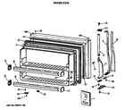 Hotpoint CTX18GAXARWW freezer door diagram