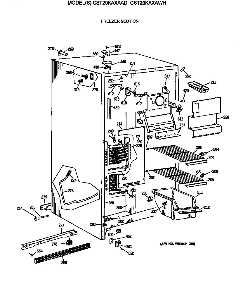 FREEZER SECTION