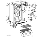 Hotpoint CTX14CYSFLAD cabinet/shelves diagram