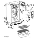 Hotpoint CTX14CYSFRAD cabinet/shelves diagram