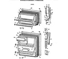 Hotpoint CTX16BAXKRWH doors diagram