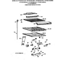 Hotpoint CTX18CAXJRWH compartment separator parts diagram