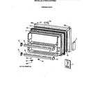 Hotpoint CTX21LAXFRWH freezer door diagram