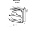 Hotpoint CTX21LAXFRWH fresh food door diagram