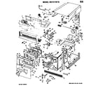 Hotpoint RK747*T6 oven assembly diagram