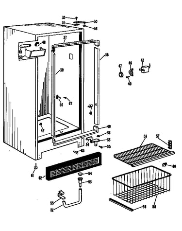 Cabinet/shelves