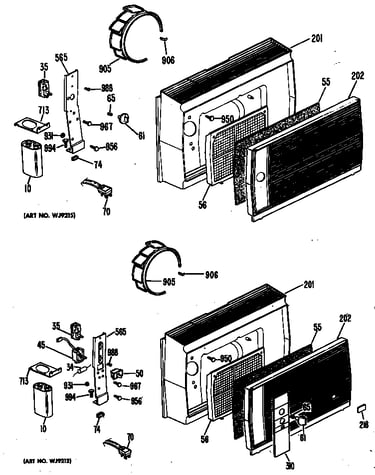Cabinet/grille