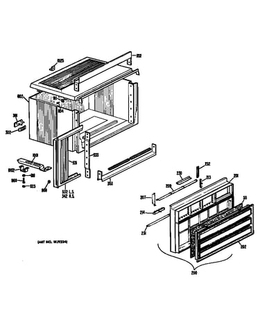 Cabinet/grille