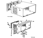 Hotpoint KL913AMW2 cabinet diagram