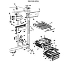 Hotpoint CSF22EBF fresh food section diagram