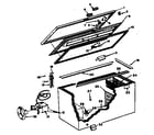 Hotpoint FH25CCC freezer assembly diagram