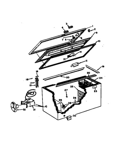 Freezer assembly