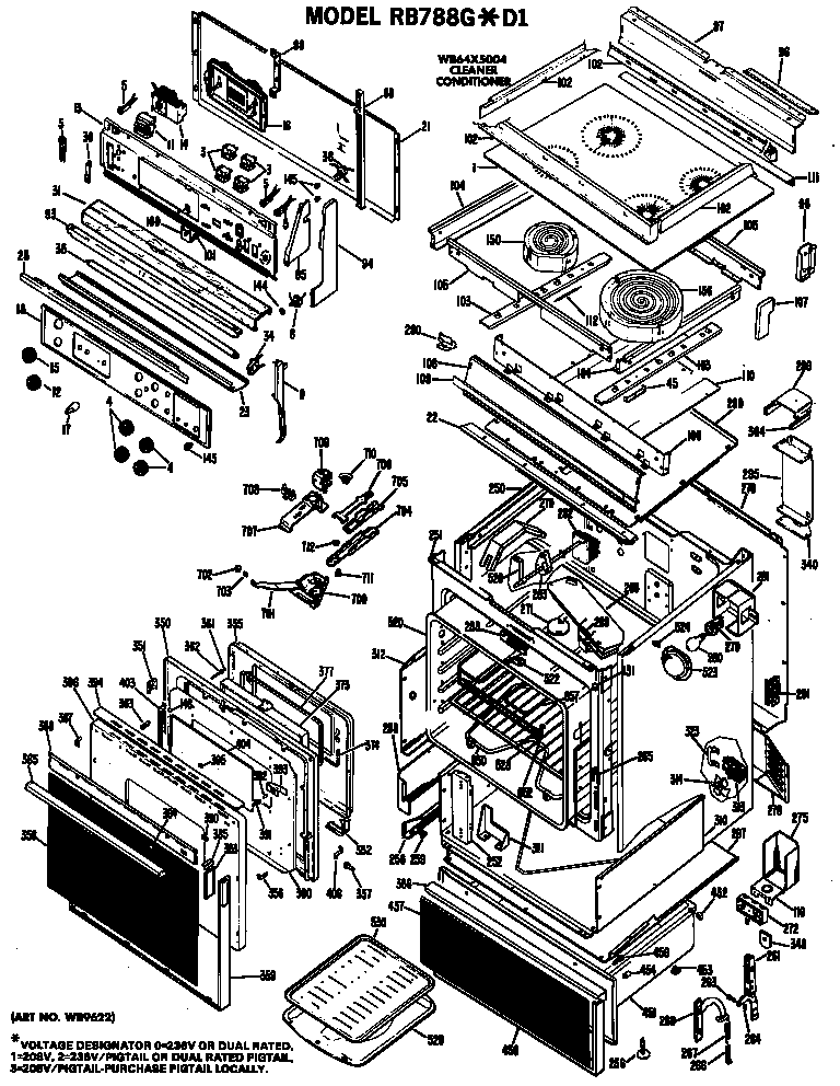 Range assembly