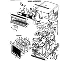 Hotpoint RK959G*D1 lower oven diagram