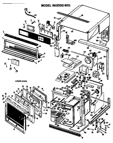 Lower oven