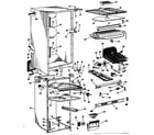 Hotpoint CTF18ALC freezer assembly diagram