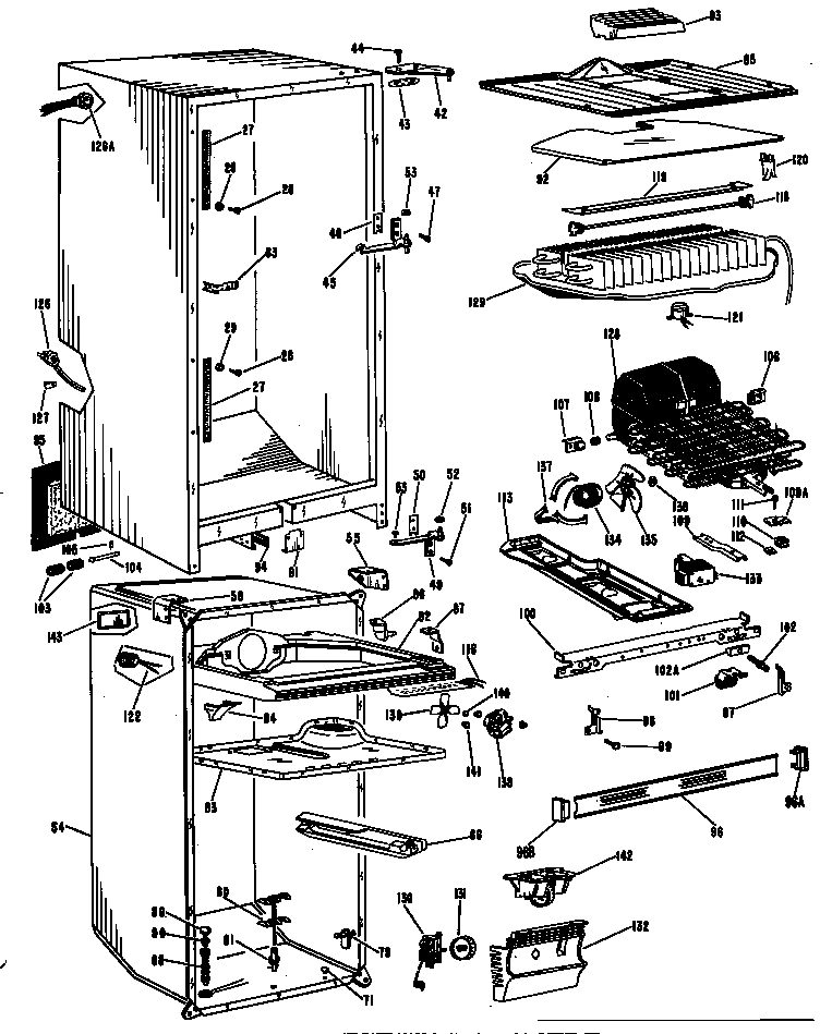 Freezer assembly