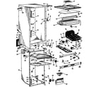 Hotpoint CTF18ELB freezer assembly diagram