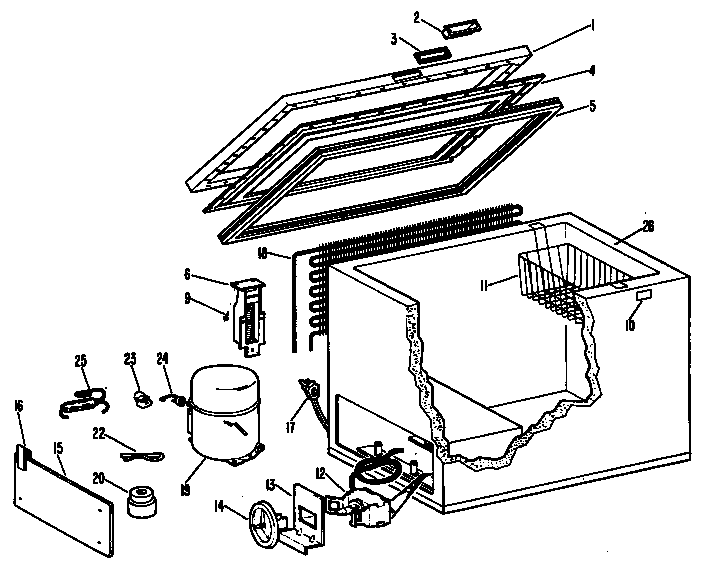 Freezer assembly