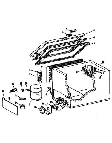 Freezer assembly