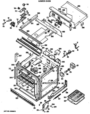 Lower oven