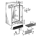 Hotpoint FV19CCC cabinet diagram