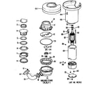 Hotpoint GFC1000-01 disposer assembly diagram