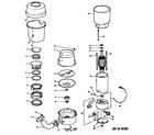 Hotpoint GFC610-01 disposer assembly diagram